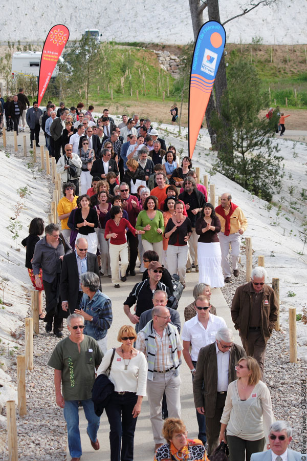 2009 - Inauguration du pont du Diable, suivie de l’inauguration de la Maison du Grand Site - Agrandir l'image, .JPG 217Ko (fenêtre modale)